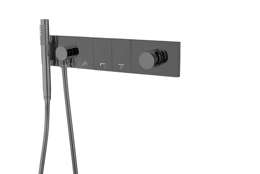 Встраиваемая душевая система Boheme Zodiac 132-SYS-SGM