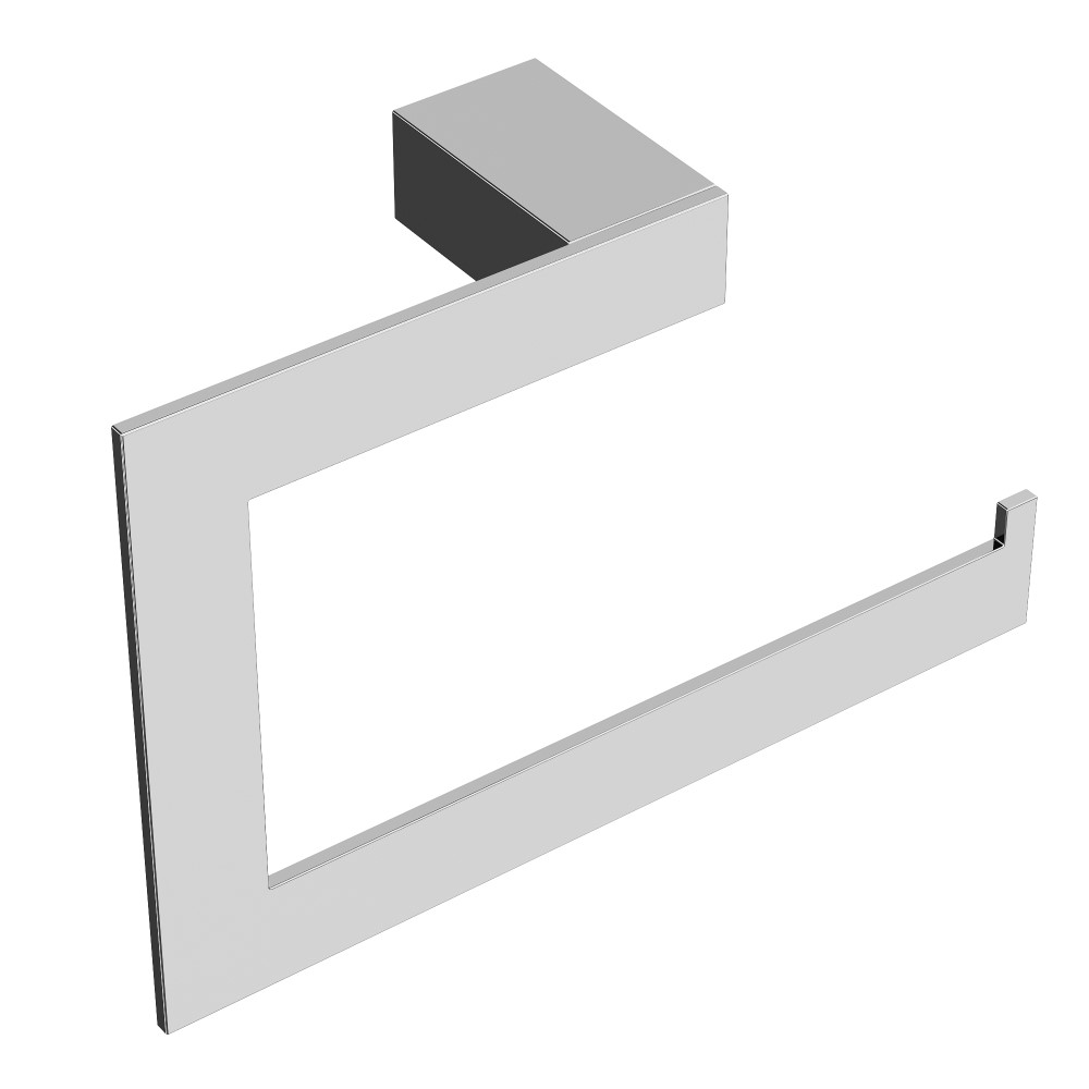 Полотенцедержатель кольцо Qubic Chrome 10725-CR