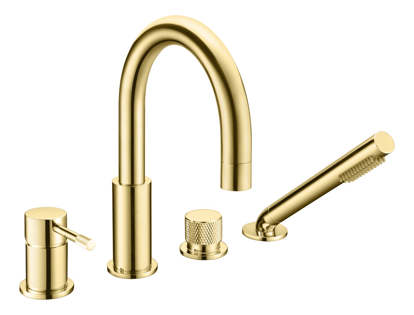 Смеситель на борт ванны Boheme Uno 460-G