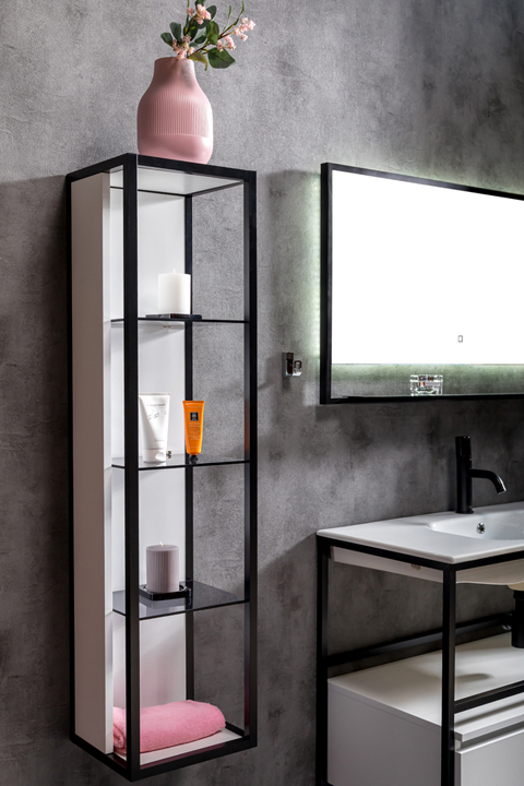 Пенал 30 см ArmadiArt Loft 896-W