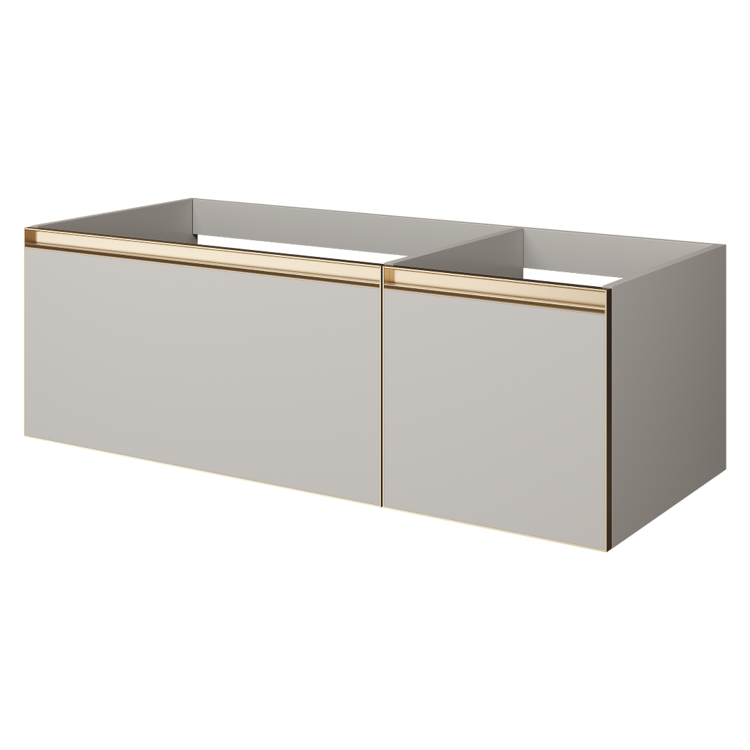 Тумба под раковину 120 см ArmadiArt Quatro 2 790-M2-120-CM-MG