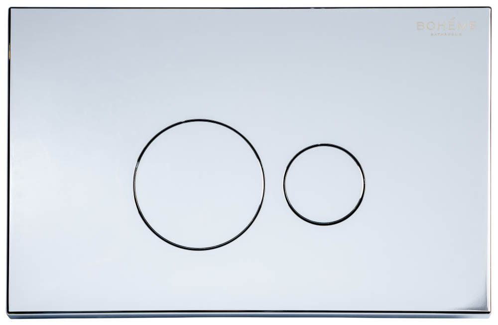 Кнопка для инсталляции Boheme, пластик 668-CR