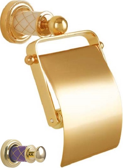 Держатель туалетной бумаги Boheme Murano 10901-V-G