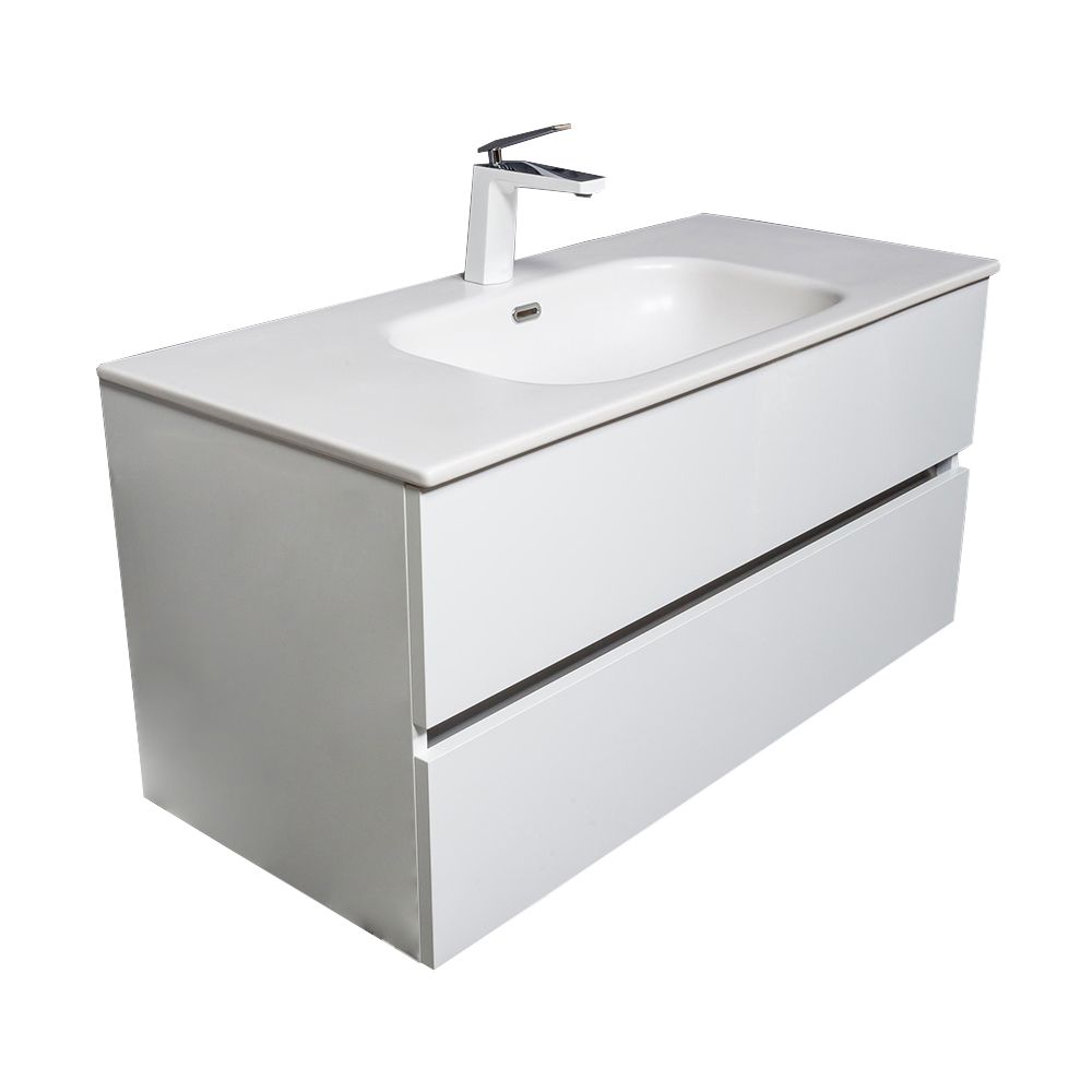 Тумба под раковину 80 см ArmadiArt Vallessi 837-080-W