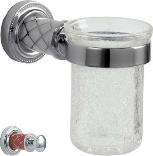 Стакан для зубных щеток Boheme Murano 10904-R-CR