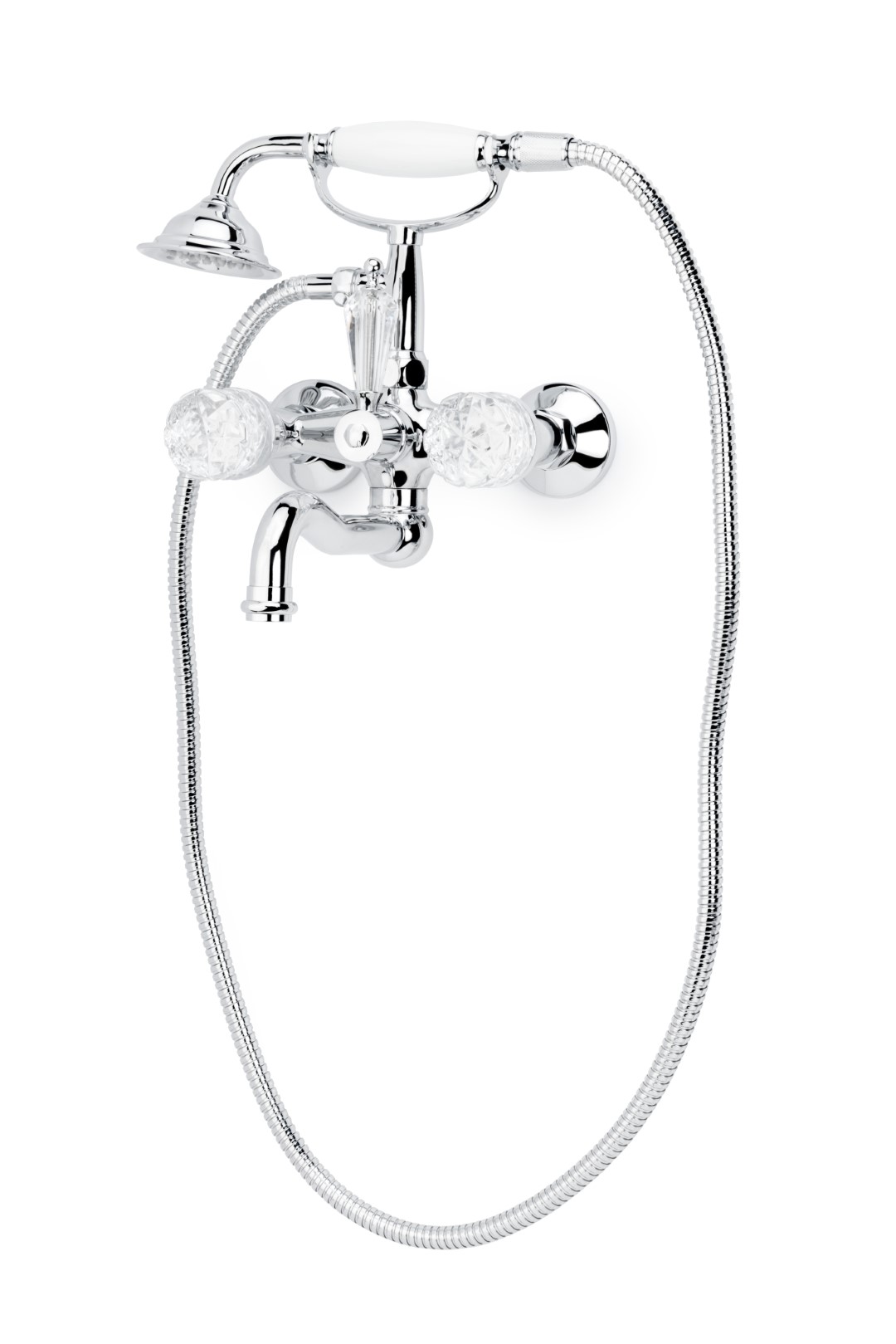 Смеситель для ванны Boheme Crystal 273-CRST