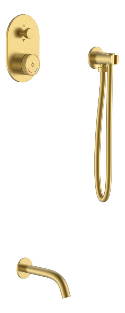 Встраиваемая душевая система Boheme Tech 154-MG