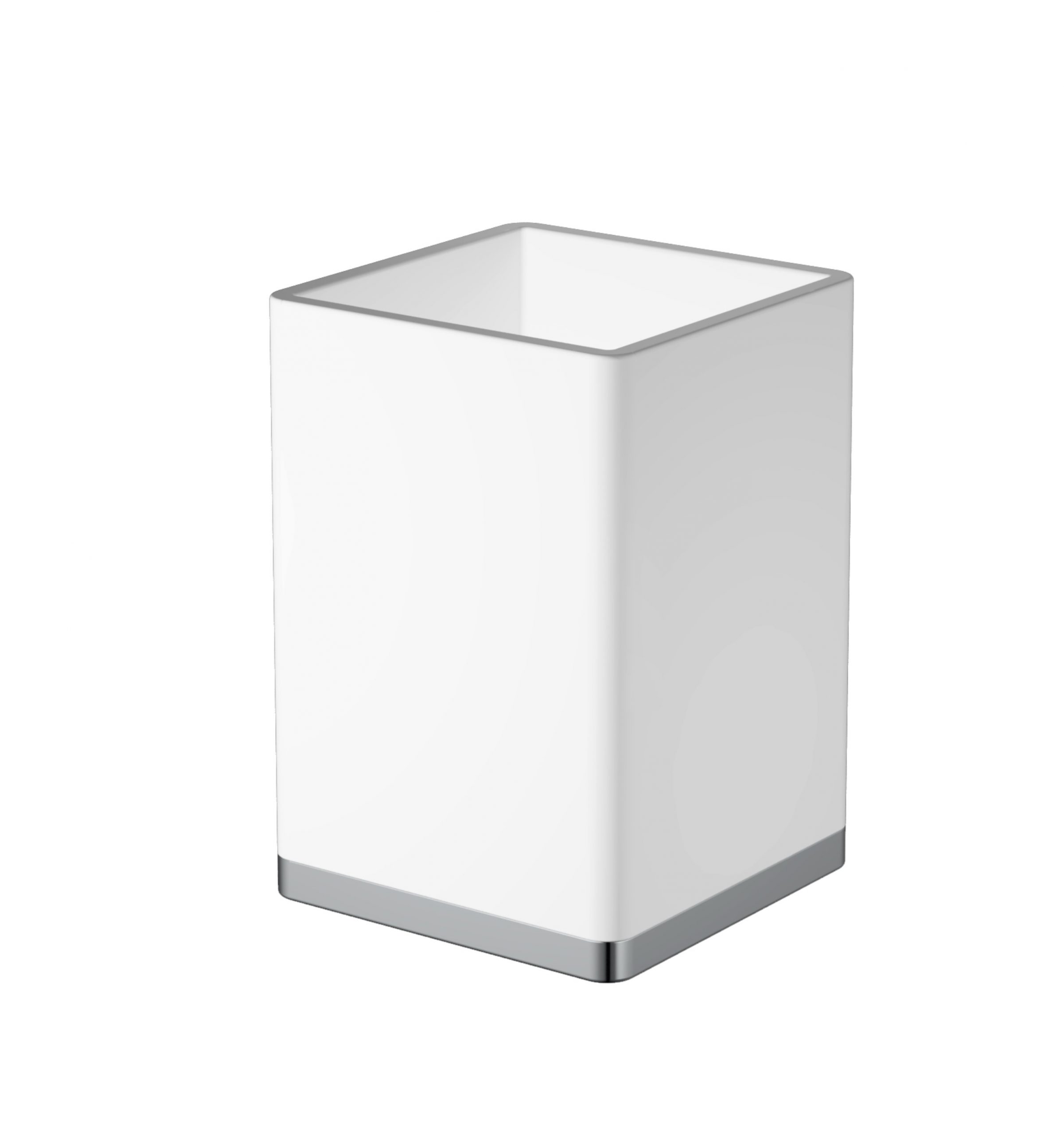 Стакан для зубных щеток Boheme Q 10961-W-CR