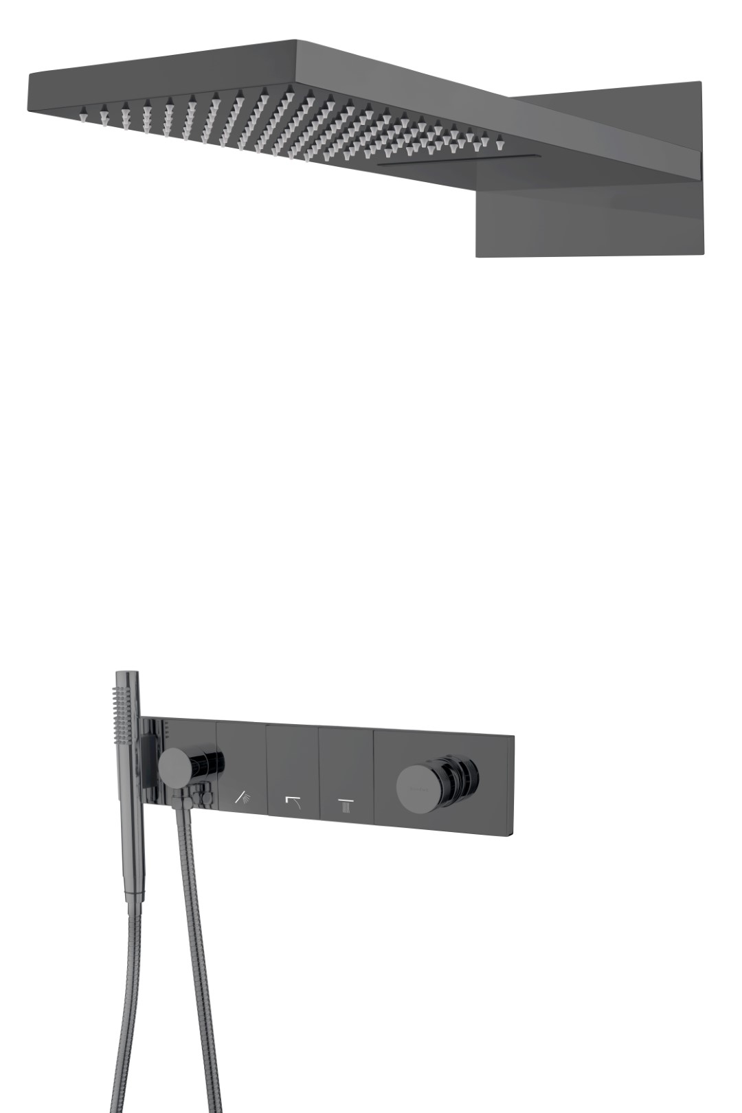 Встраиваемая душевая система Boheme Zodiac 132-SGM