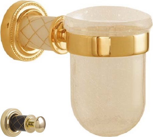 Стакан для зубных щеток Boheme Murano 10904-CH-G