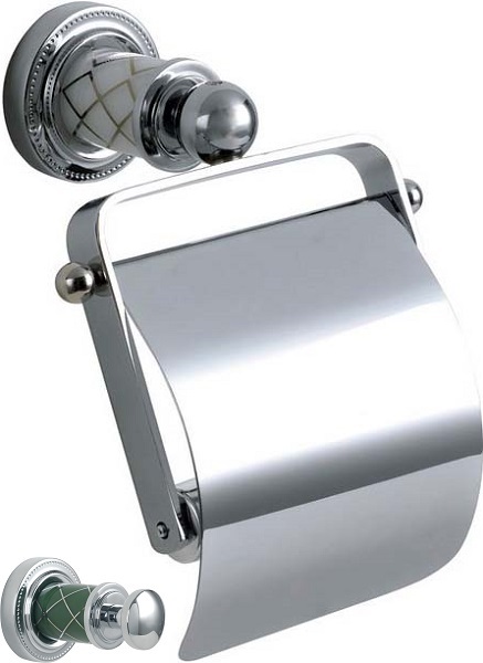 Держатель туалетной бумаги Boheme Murano 10901-GR-CR