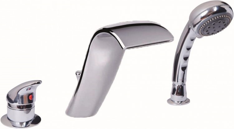 Смеситель на борт ванны Boheme Aquadesign 390