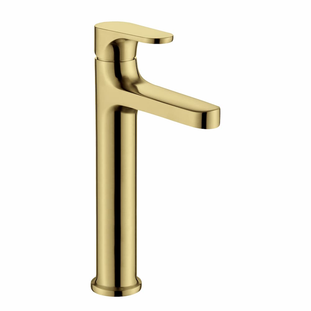 Смеситель для умывальника высокий SPECTRE MINI Matt Gold 452-SM-MG