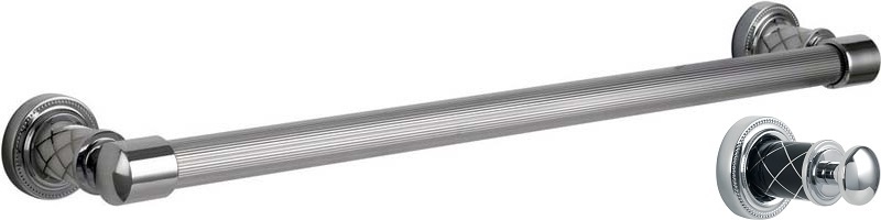 Держатель полотенец Boheme Murano 10902-B-CR