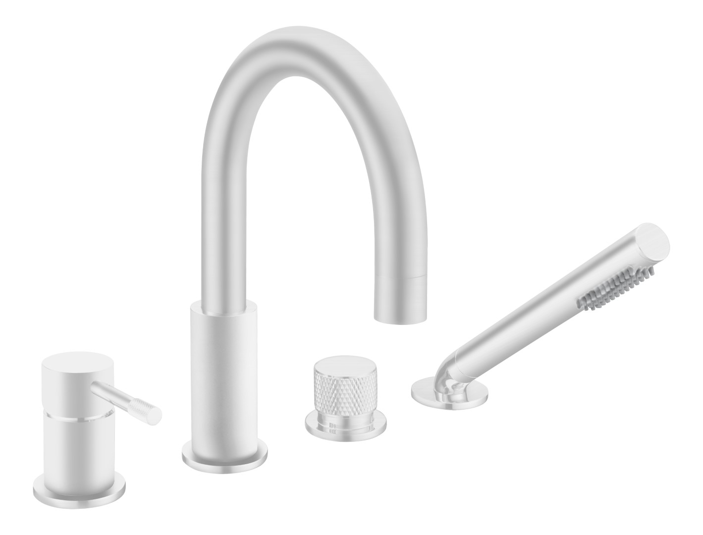 Смеситель на борт ванны Boheme Uno 460-MW