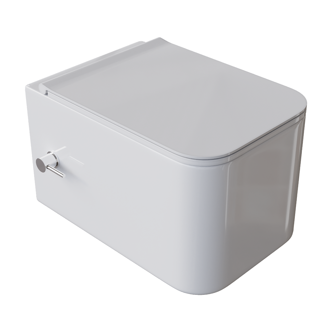 Унитаз подвесной с функцией биде Boheme Mane 970-SET-2-W