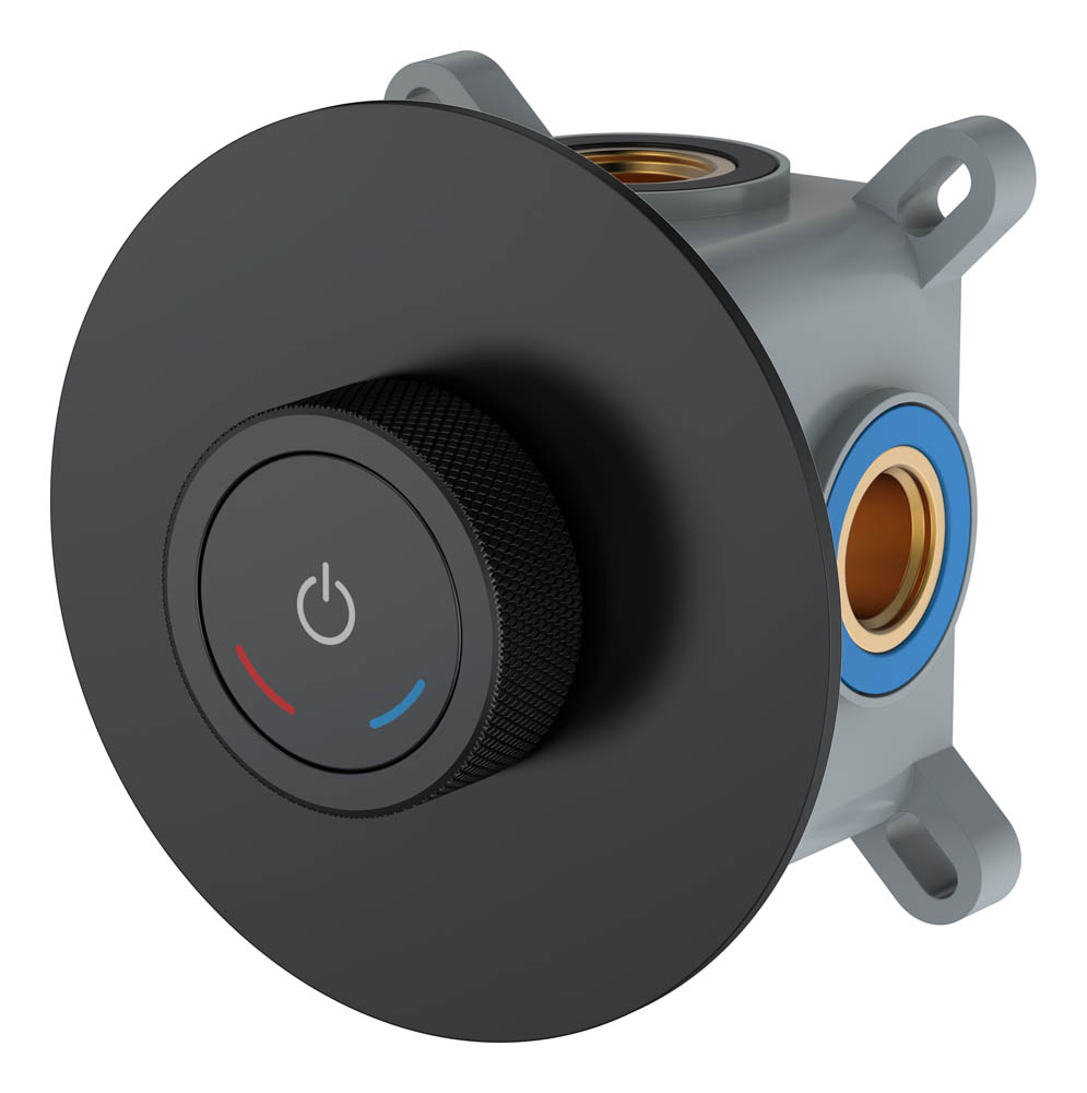 Смеситель автоматический встроенный TECH Black 154-4-B