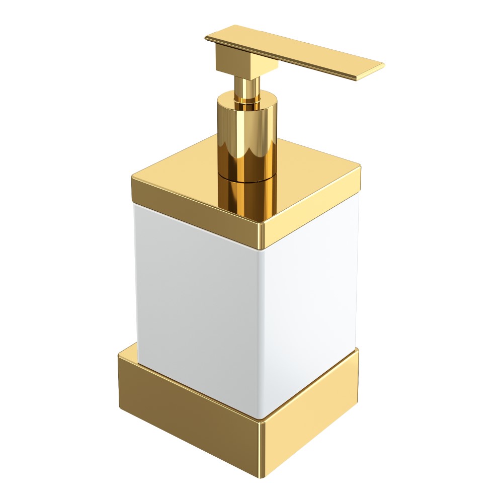 Диспенсер настенный Qubic Gold 10727-G