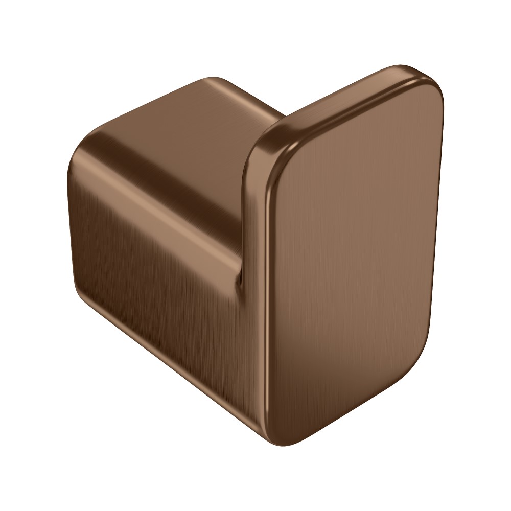 Крючок Qubic Brushed Bronze 10726-BRB