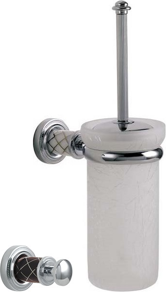 Туалетный ершик Boheme Murano 10913-CH-CR