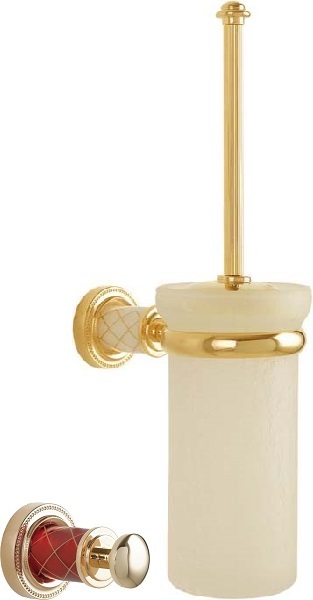 Туалетный ершик Boheme Murano 10913-R-G