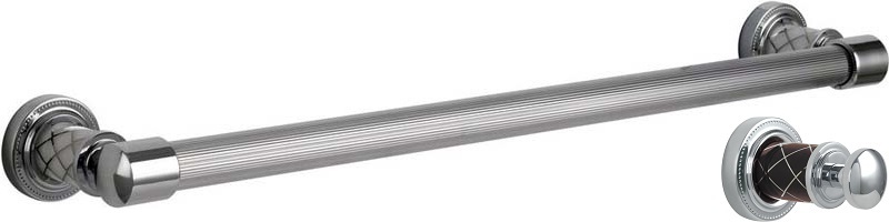 Держатель полотенец Boheme Murano 10902-CH-CR