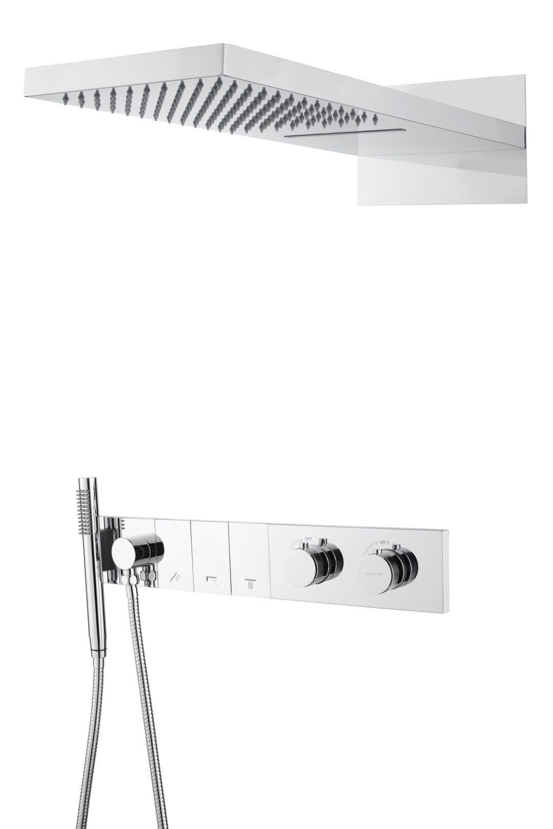 Встраиваемая душевая система Boheme Zodiac 133-CR