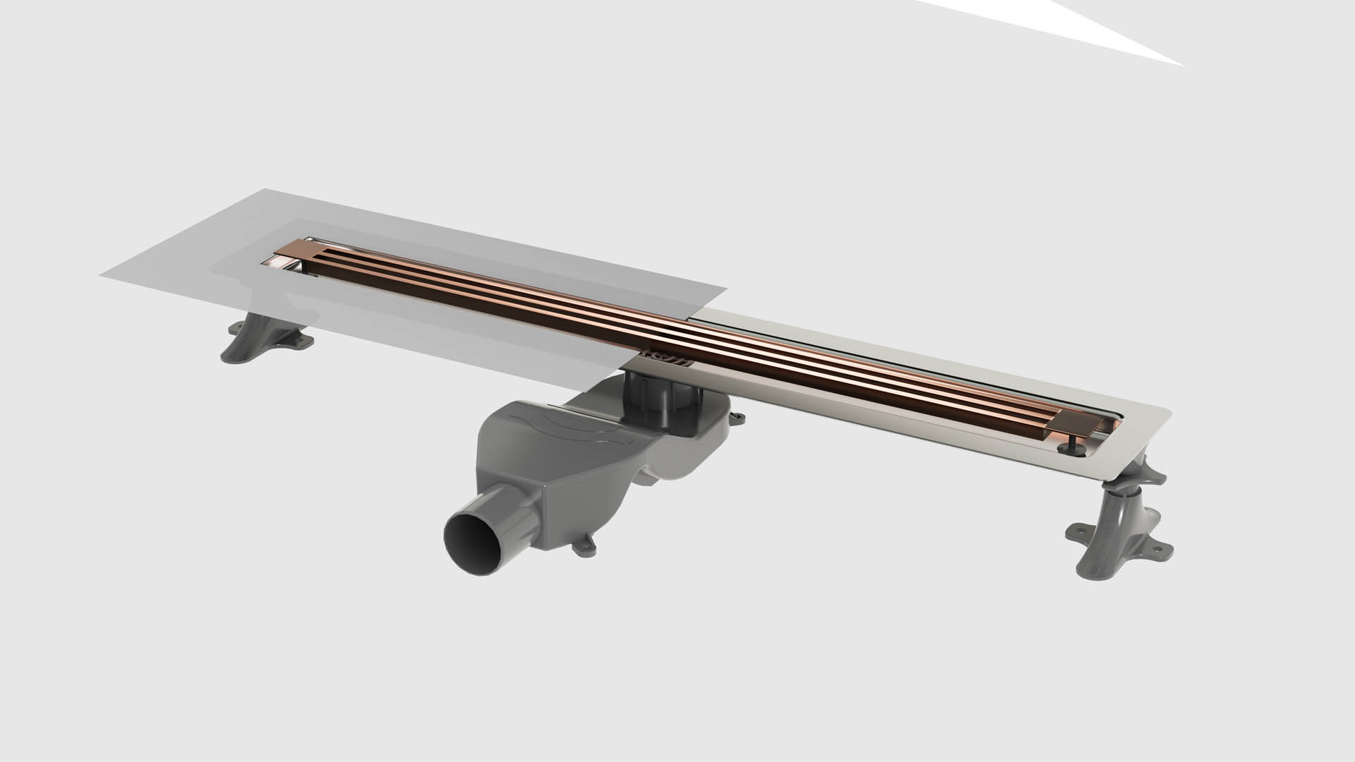 Душевой лоток 80 см ArmadiArt B&T Infinity 981-80-CB