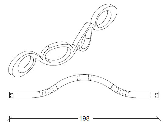 Ручка ArmadiArt NeoArt Wave 825-Cr