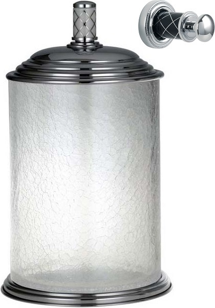 Ведро для мусора Boheme Murano 10914-B-CR