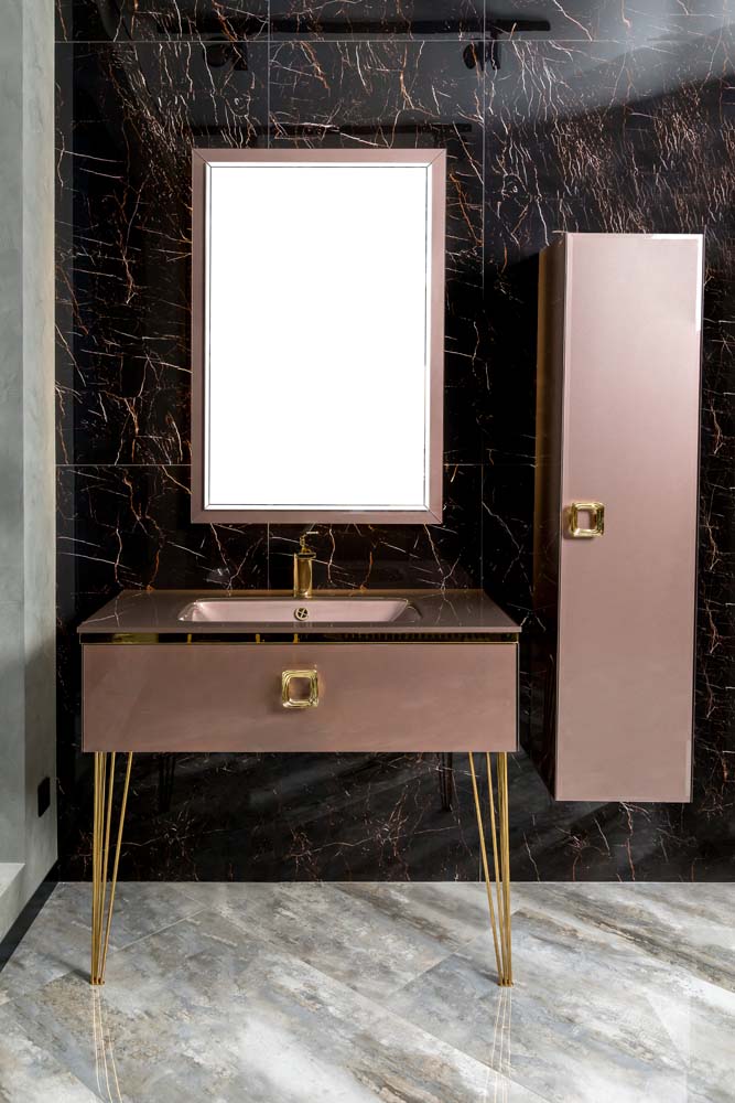 Консоль 80 см ArmadiArt Lucido 770-080-PU