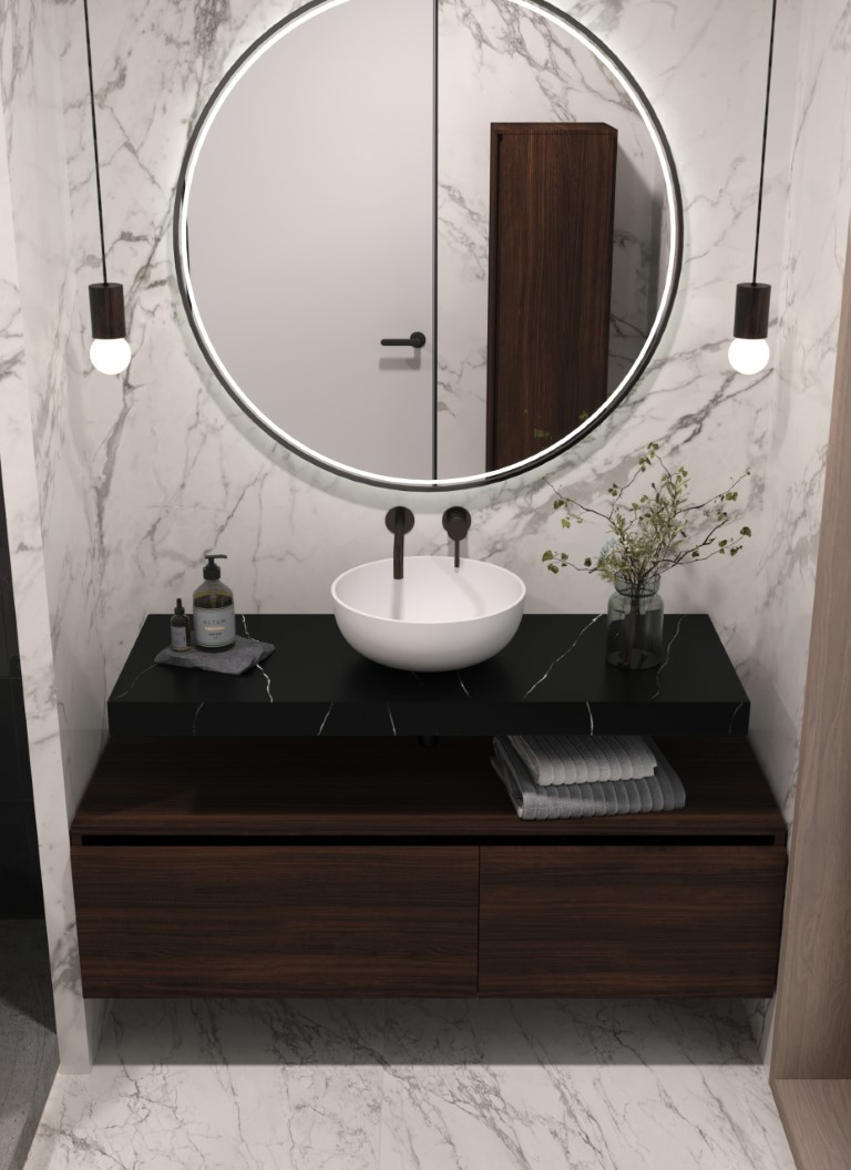 Столешница 100 см ArmadiArt Flat 869-100-NM