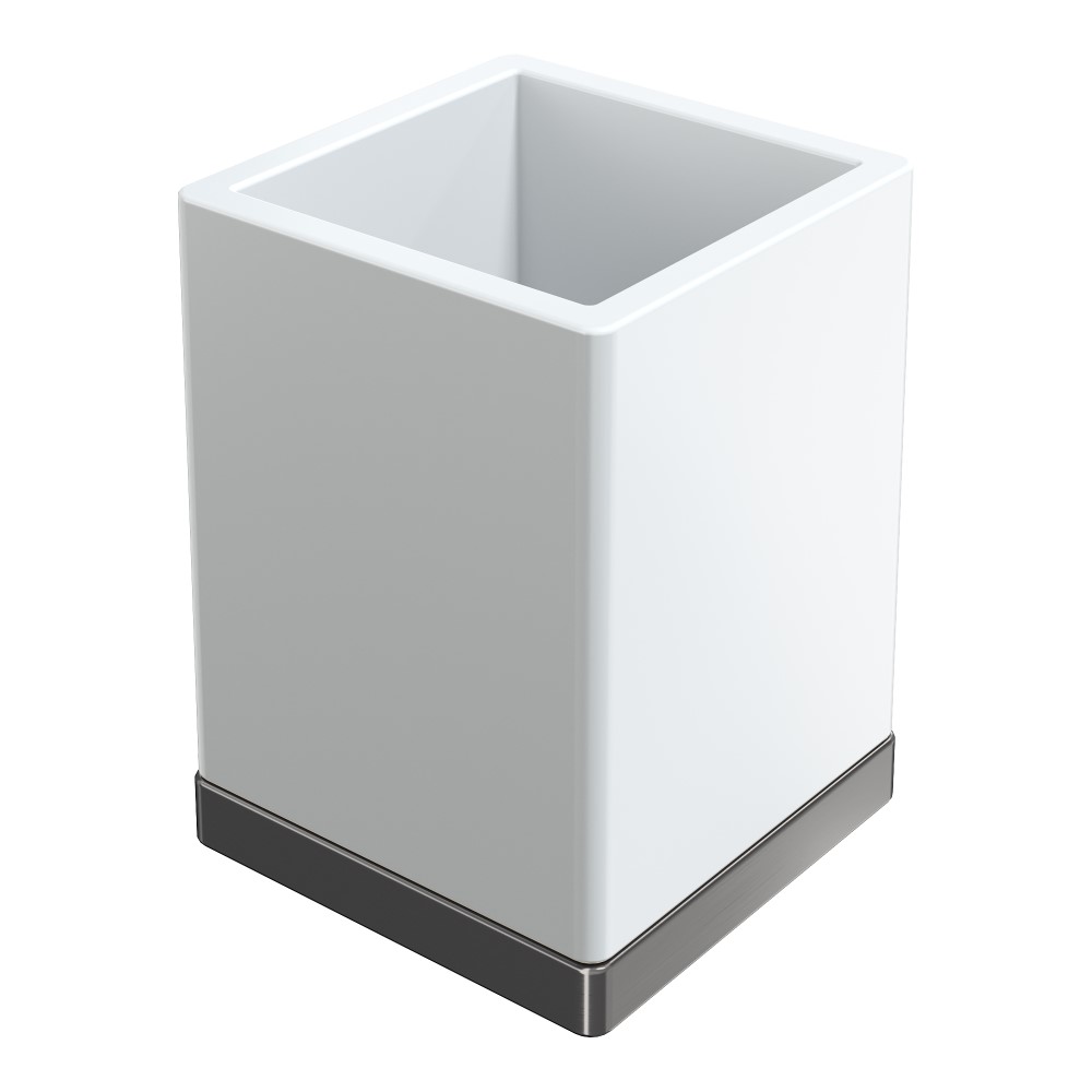 Стакан настольный Qubic Gun Metal 10961-GM