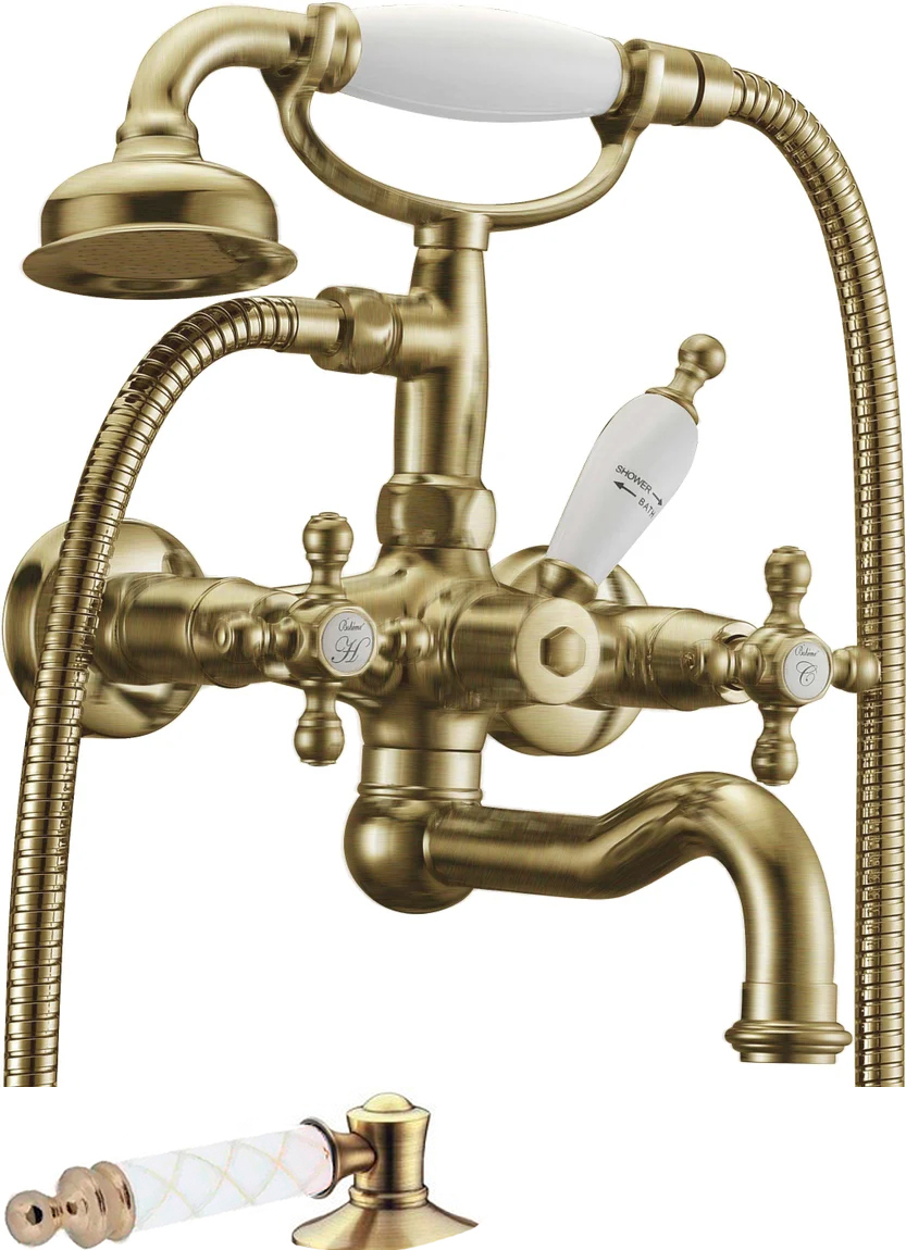 Смеситель для ванны Boheme Medici 313-MR-W