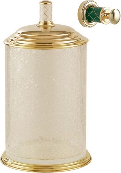 Ведро для мусора Boheme Murano 10914-GR-G