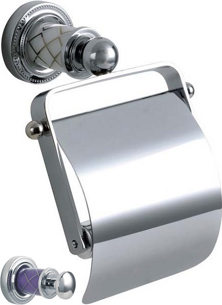 Держатель туалетной бумаги Boheme Murano 10901-V-CR
