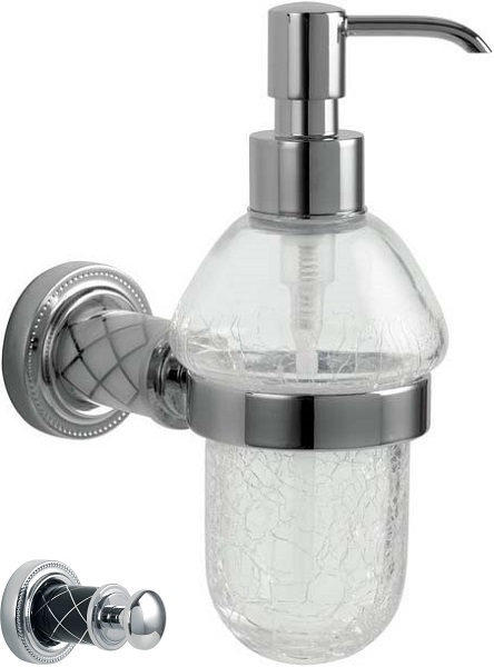 Дозатор жидкого мыла Boheme Murano 10912-B-CR
