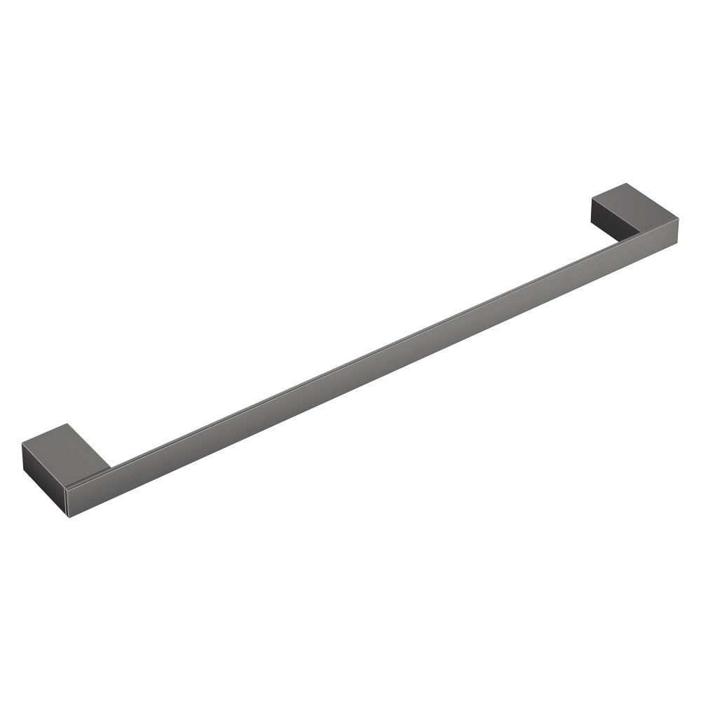 Полотенцедержатель длинный Qubic Gun Metal 10722-GM