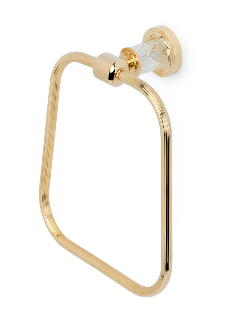 Держатель полотенец Boheme Murano Cristal 10905-CRST-G