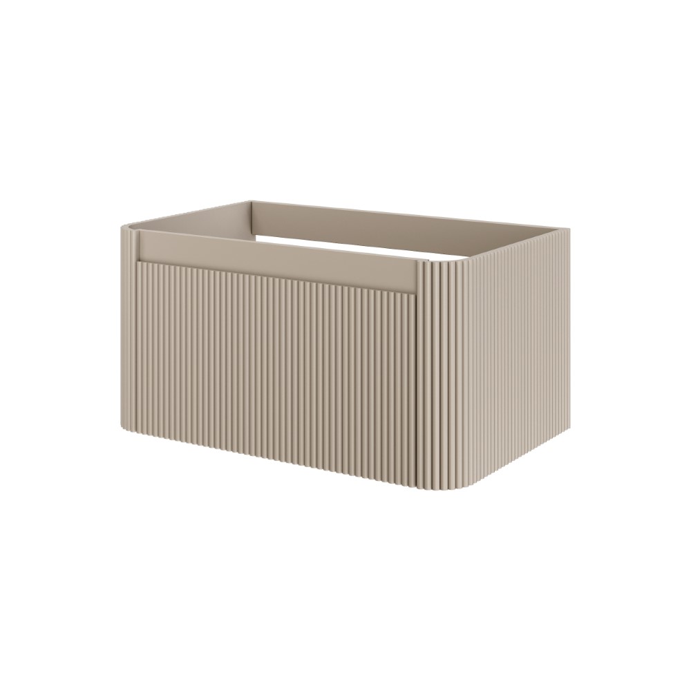 Тумба без раковины VOI рифл. 80см DAPHNE 782-080-R-D