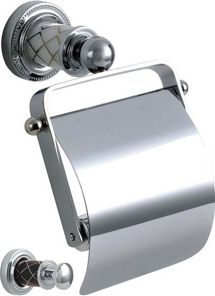 Держатель туалетной бумаги Boheme Murano 10901-CH-CR
