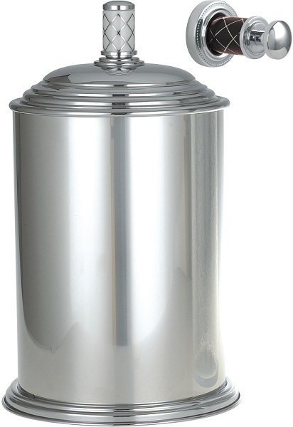 Ведро для мусора Boheme Murano 10907-CH-CR