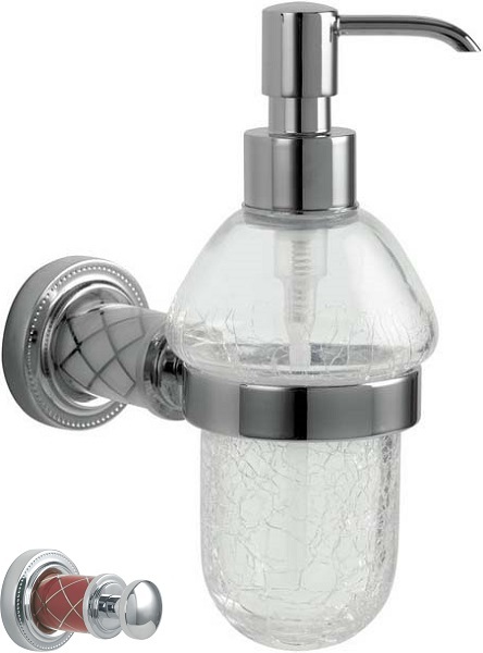Дозатор жидкого мыла Boheme Murano 10912-R-CR