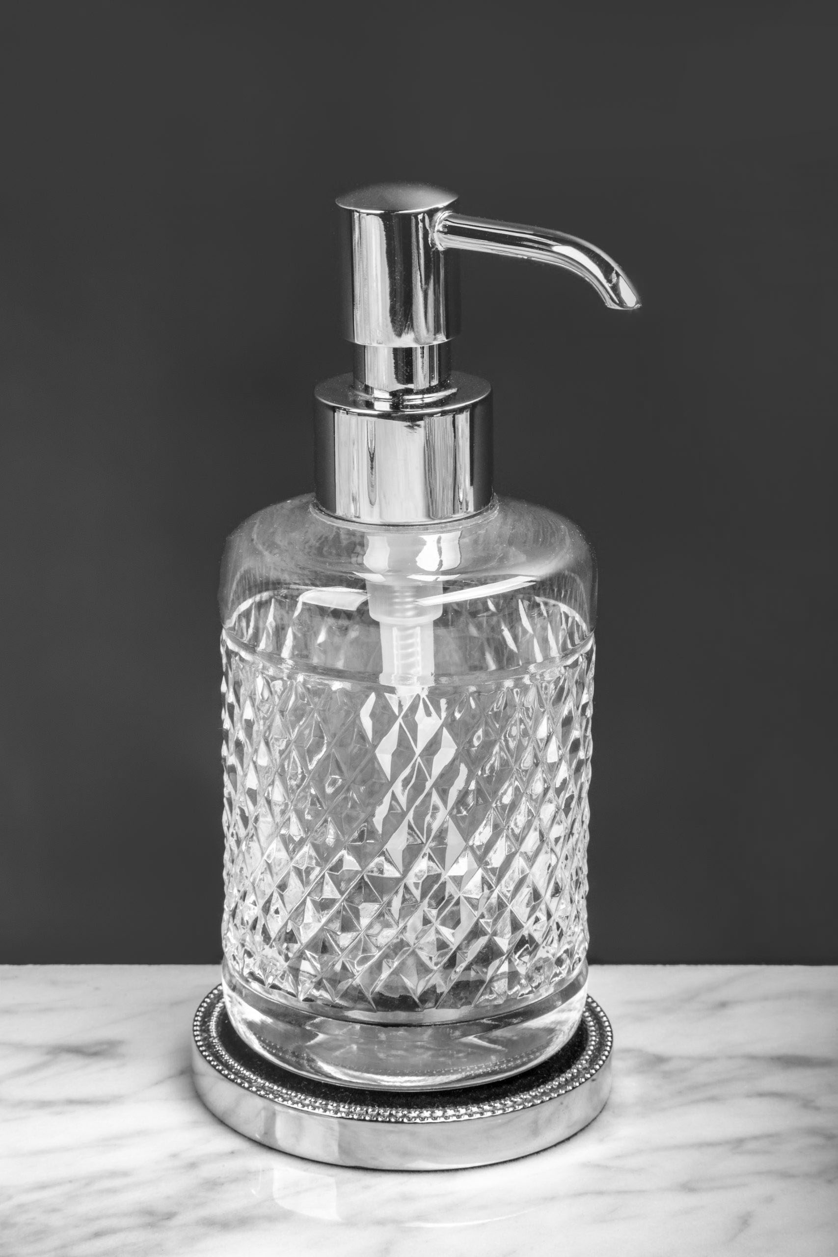 Дозатор жидкого мыла Boheme Murano Cristal 10227