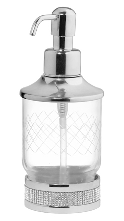 Дозатор жидкого мыла Boheme Royal Cristal 10929-CR