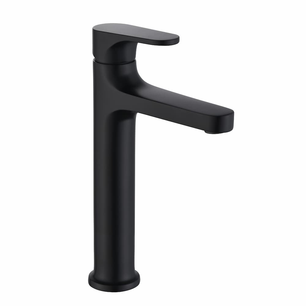 Смеситель для умывальника высокий SPECTRE MINI Black 452-SM-B