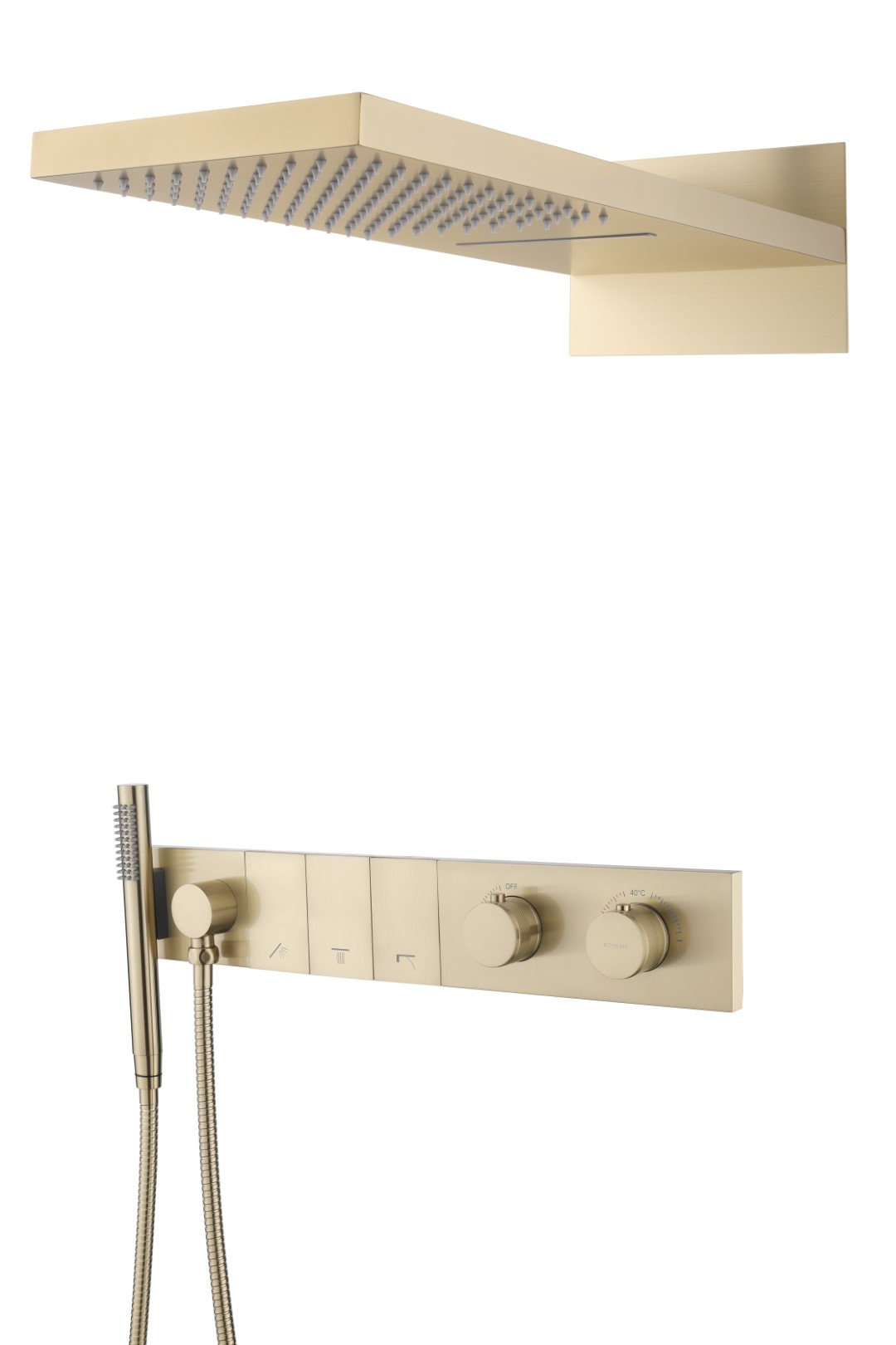 Встраиваемая душевая система Boheme Zodiac 133-MG