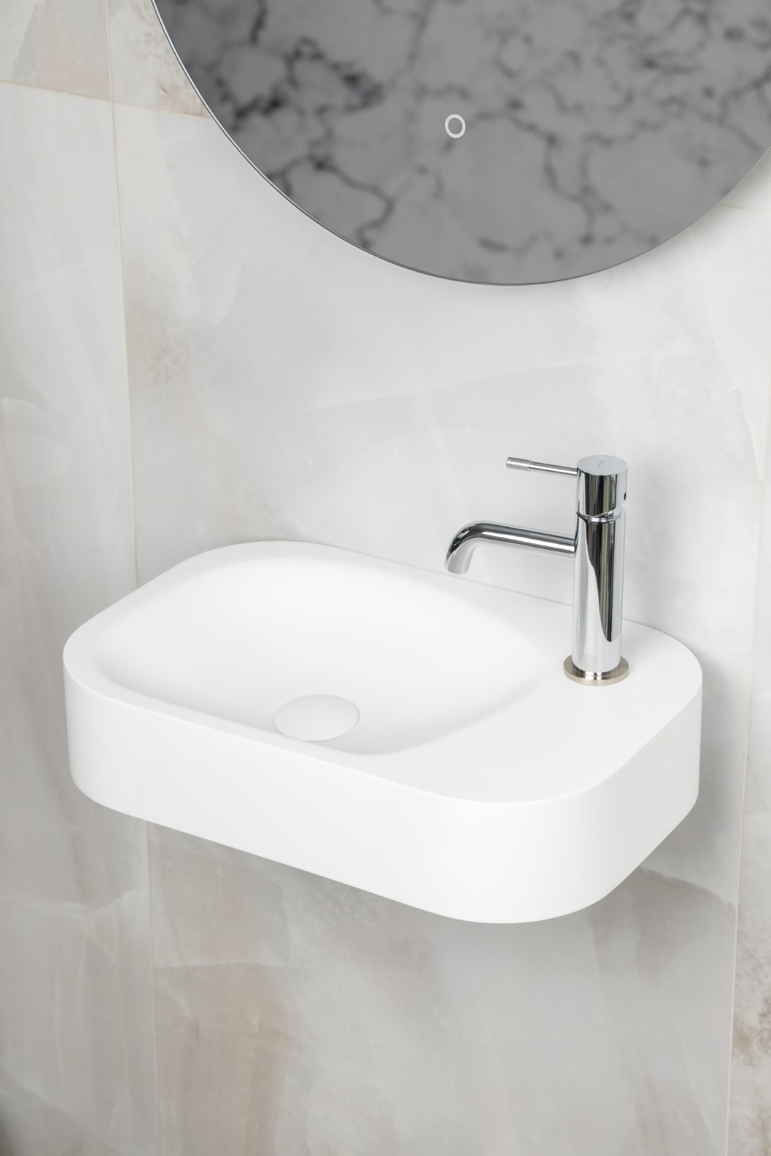 Раковина накладная COLIBRI Corian 902-MW