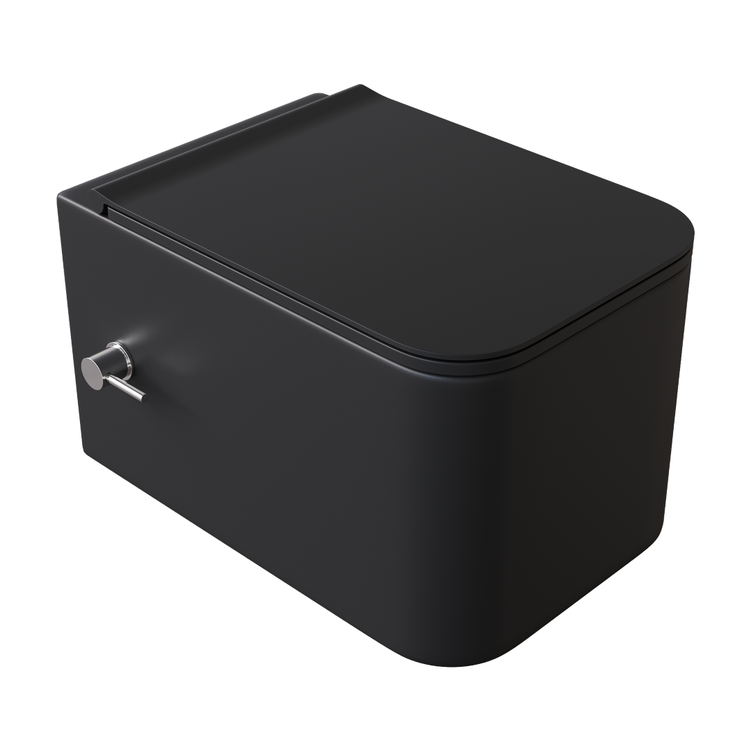 Унитаз подвесной с функцией биде Boheme Mane 970-SET-2-B