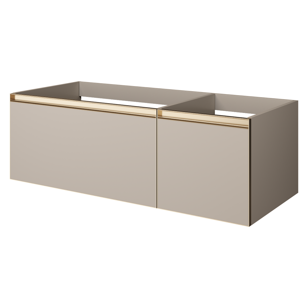 Тумба под раковину 120 см ArmadiArt Quatro 2 790-M2-120-D-MG